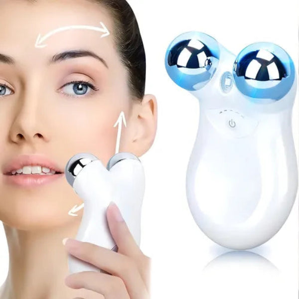 MASAJEADOR FACIAL ELÉCTRICO QUE TONIFICA Y REVITALIZA TU PIEL