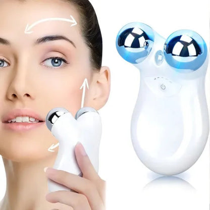 MASAJEADOR FACIAL ELÉCTRICO QUE TONIFICA Y REVITALIZA TU PIEL